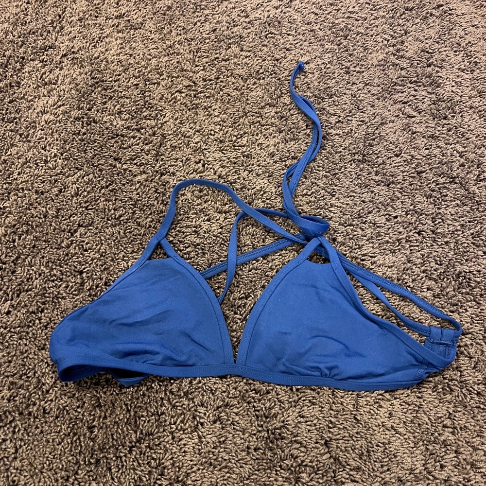 Jolyn Clothing Blue Swim Top